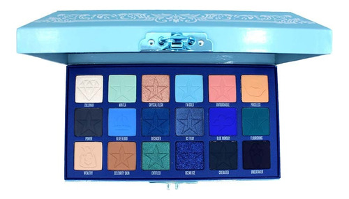 Blue Blood Artistry Palette Jeffree Star Cosmetics Color De 