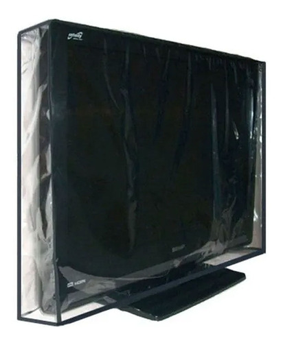 Capa Para Tv Lcd 50  Pvc Cristal - Fechada