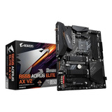 Motherboard Gigabyte B550 Aorus Elite Ax V2 Amd Am4 Wifi Color Negro