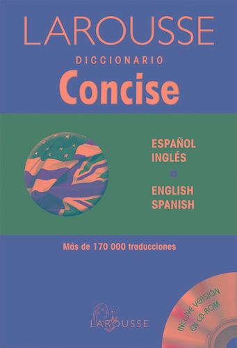 Dic.concise Ing/esp Con Cd, De Álvarez, Teresa. Editorial Larousse, Tapa Dura En Inglés, 1999