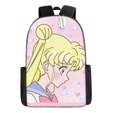 Mochila Sailor Moon, Lancheira, Estojo W