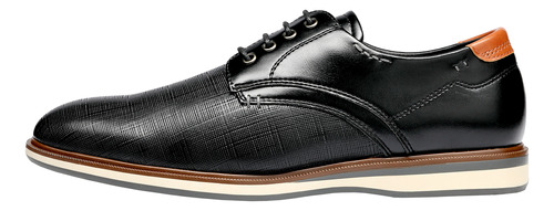 Zapatos De Vestir Caballero Bruno Marc Negro Cordones Formal