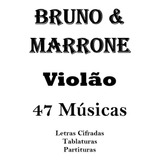 Livro Cifras De Violão Bruno E Marrone