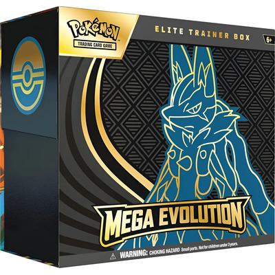 Pokémon Tcg Elite Trainer Box Mega Evolution Inglés Lucario Variadas | Envío gratis