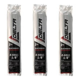 Electrodo Soldadura Pack 3kg  6011 1/8 - 3.2mm Al Arco Delta