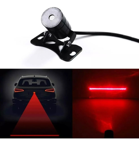 Luz Laser Trasera  Anti Niebla Para Carros Motos