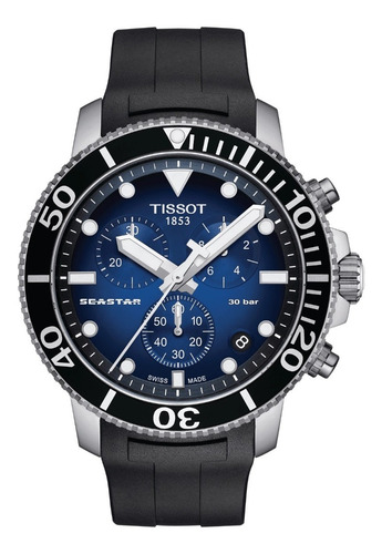 Tissot Seastar 1000 T120.417.17.041.00 Cronógrafo Reloj 46mm