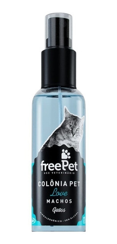 Colonia Spray Perfume Para Gatos Machos + Usado Em Pet Shop