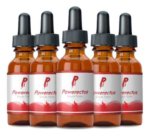 Kit 5 Powerectus 30ml - Compre 3 Leve Mais 3