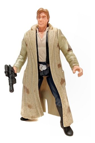 Star Wars Power Of Force Han Solo In Endor Gear Kenner Usada