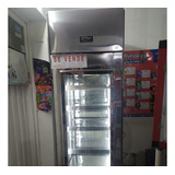 Refrigerador Vertical Acero Inoxidable Doble Cara 