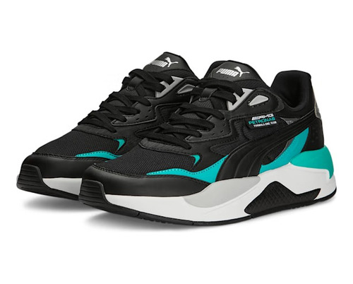 Tenis Puma Race X-ray Amg Mercedes Training Running Black Tn