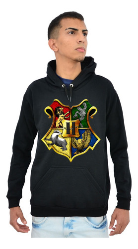 Moletom Brasao Hogwarts Harry Potter Filme Novidade Exclusiv