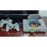 Consola Playstation 1 Completo 1995 Con Juego 2 Controles.