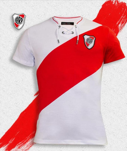 Camiseta Retro River Plate. Producto Oficial River Store.