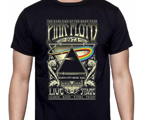 Pink Floyd - Tour 73 - Rock Clasico - Polera - Cyco Records