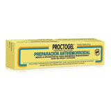 Crema Proctogel  Reduce Inflamación Hemorroides Tópica 30 G