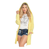 Kimono Mujer Amarillo Atypical 93586