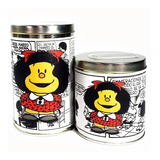 Combo Yerberas Azucareras Latas Duo Cuero Mafalda