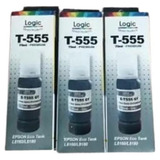 Pack 3 Tintas Gris Compatibles Premium T555 L8160 L8180