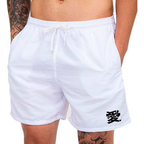 Bermuda Short Praia Love Japonese Masculino Mauricinho