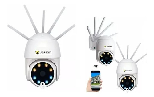 Camara De Seguridad Exterior Wifi Robótica 360 1080p Kit X 2