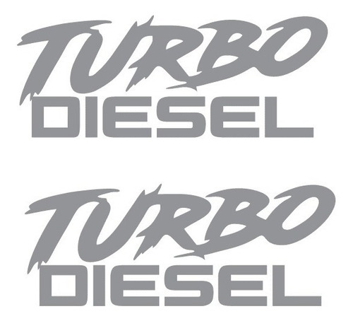 Calcas Sticker Turbo Diesel Para Autos Batea Pick Up Suv