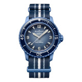 Reloj Swatch X Blancpain Scuba Atlantic Ocean Blue Dragon!