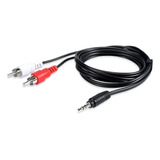 Cable De Audio 2rca-miniplug Stereo Celular