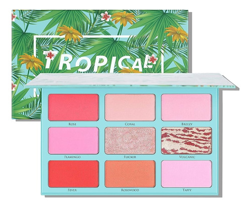 Paleta Rostro Tropical X Docolor Original 100%