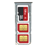 Bandeja Porta Sim Chip Card Compatible Samsung A51 Dual Sim