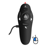 Clicker De Presentación Recargable Con Control De Air Mouse,
