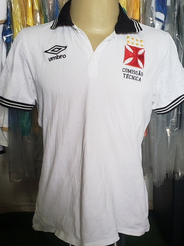 Camisa Vasco Umbro 2017 Comissão Técnica Branca