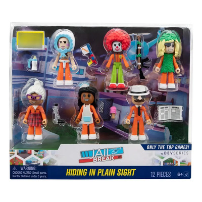 Figuras de Acción Roblox Devseries Jail Break Escondido a Plena Vista 7.5cm | Envío gratis