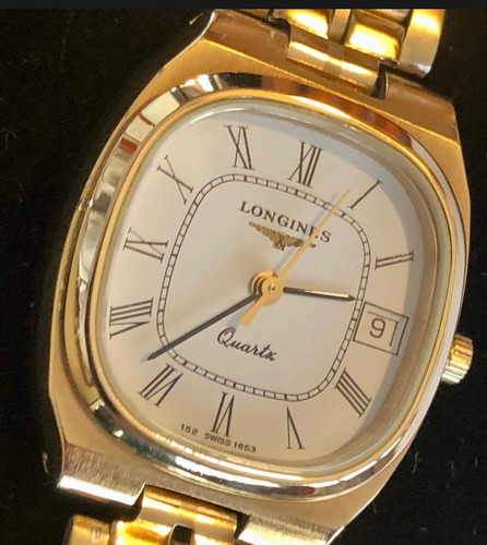 Reloj Longines De Mujer. Chapado Oro 10k.