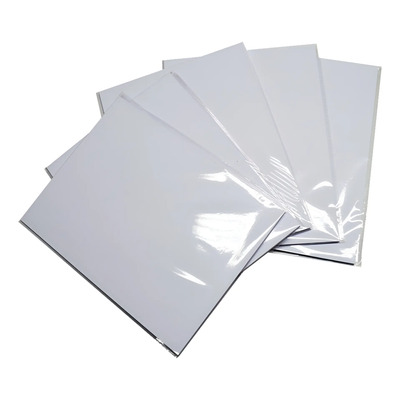 Aldeaprint Papel Fotográfico Adhesivo Glossy A4 90g 50 Hojas | Meses sin interés