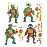 Tortugas Ninja Mutantes Clasicas Accesorios 10 Cm Playking