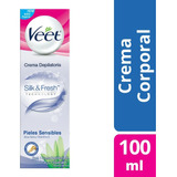 Veet Crema Depilatoria Silk & Fresh 100ml