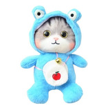 Peluche Gato Con Disfraz Kawaii