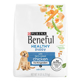 Purina Beneful Healthy Puppy-cachorro Sabor Pollo 6.3kg