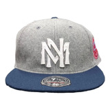 Gorra Plana Mitchell&ness  Yankees-gris 100% Original G468m