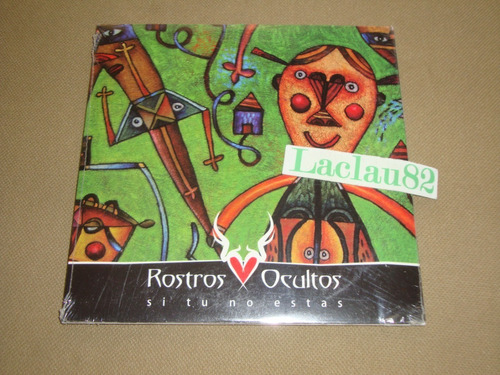 Rsotros Ocultos Si Tu No Estas 2009 Cd Promo Single New