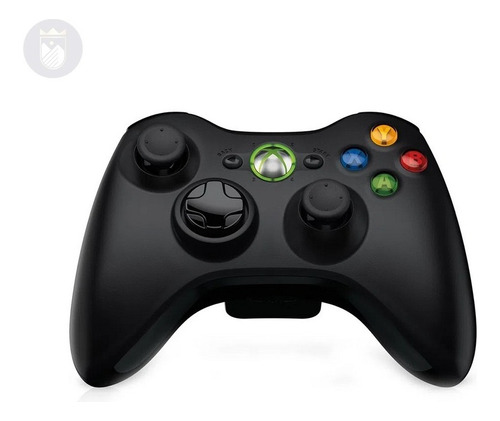 Control Joystick Inalámbrico Microsoft Xbox 360 Black
