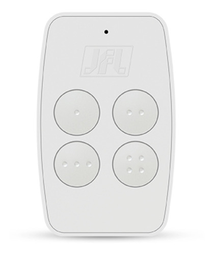 Controle Portao Eletronico Cr4t Duo Branco Novo Modelo Jfl