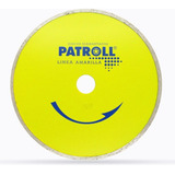 Disco Diamantado Continuo 180mm Patroll Linea Amarilla Pyc-7 Color Amarillo