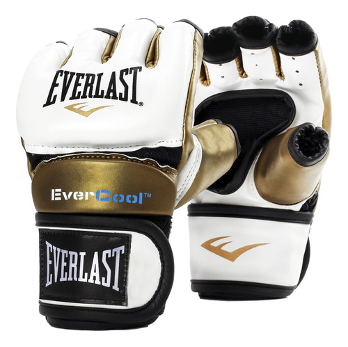 Everlast Pblanco/goldsm Everstrike Guante De Entrenamiento .