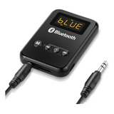 I Transmissor E Receptor Bluetooth 5.0 Com Tela Lcd