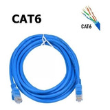 Cabo De Rede 5 Metros Rj45 Crimpado Cat6 Ethernet Lan 250mhz