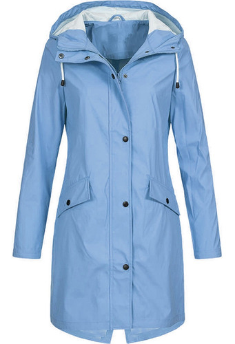 Chaqueta Impermeable Y Mujer Outdoor Tallas Grandes Impermea