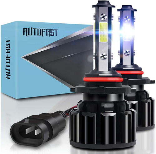 Autofast - Focos Led 9005 Para Faros Delanteros | Kit De Con